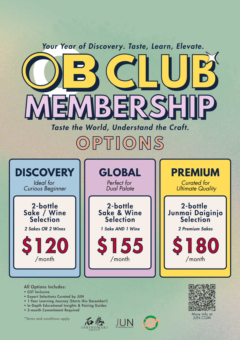 Open Bar Club - Sake & Wine Subscription