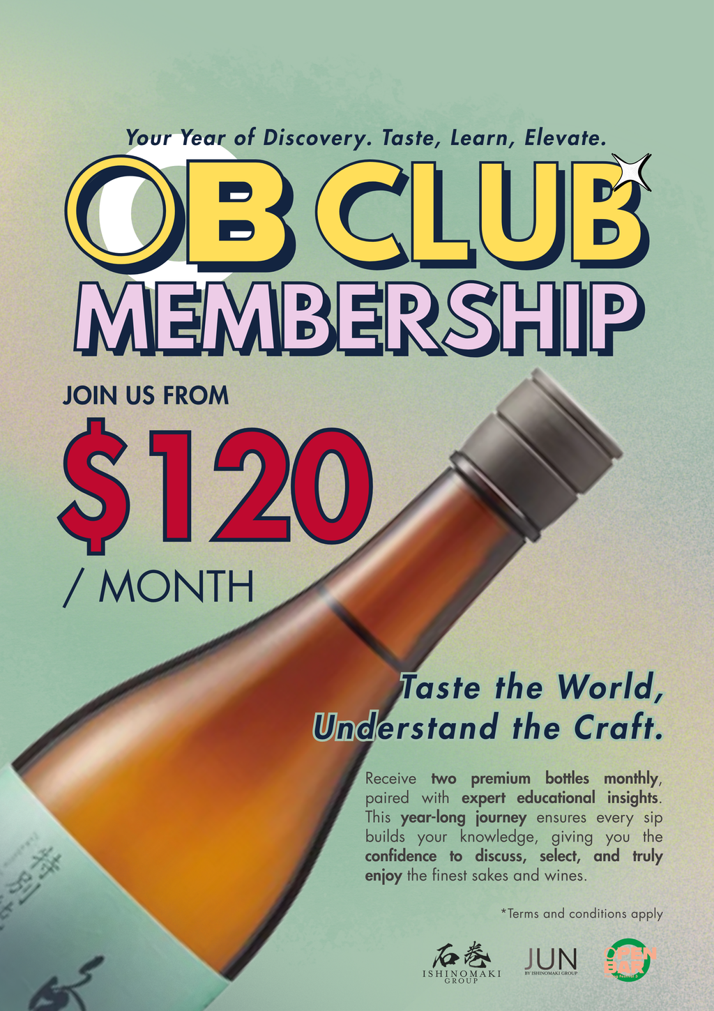 Open Bar Club - Sake & Wine Subscription